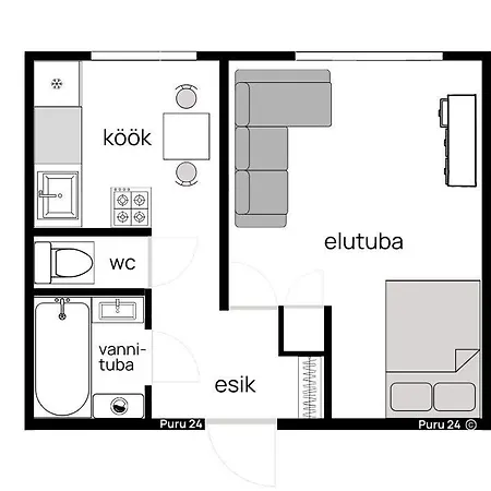 Apartmán Modern